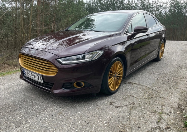 Ford Fusion cena 33500 przebieg: 229840, rok produkcji 2013 z Koluszki małe 326